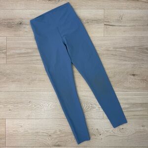 Beach Riot Blue Ribbed Leggings
